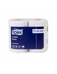 TOALLA TORK UNIVERSAL D/H 12 ROLLOS X24 MTS.