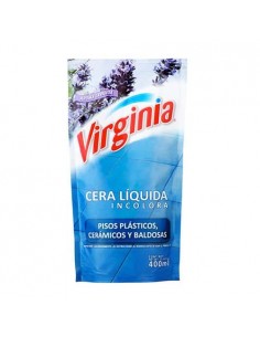 CERA VIRGINIA LêQUIDA D/P INCOLORA 400 ML