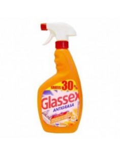 DESENGRASANTE GLASSEX GATILLO ANTIGRASA NARA 500ML