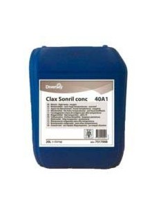 DETERGENTE DIVERSEY CLAX SONRIL 4EL1 BLANQUEADOR 20 LT