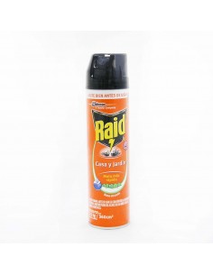 INSECTICIDA RAID CASA JARDIN 360 CC (UND)