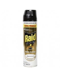 INSECTICIDA RAID SPRAY MATA ARAA Y CUCARACHA 400 cc